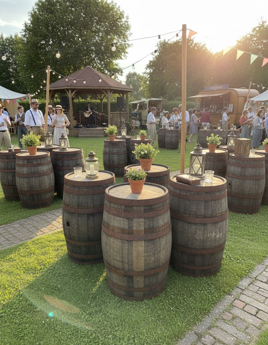 Authentiek Whiskyvat 125L – Massief Eikenhout