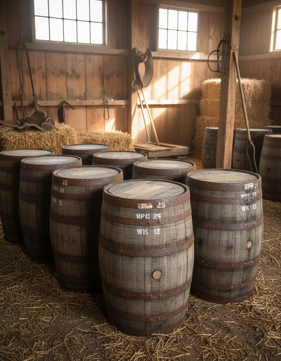 Authentiek Whiskyvat 125L – Massief Eikenhout