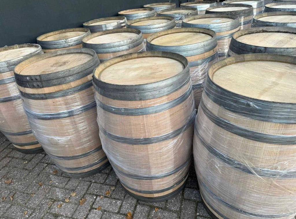 Houten wijnvat 225L - set van 3st