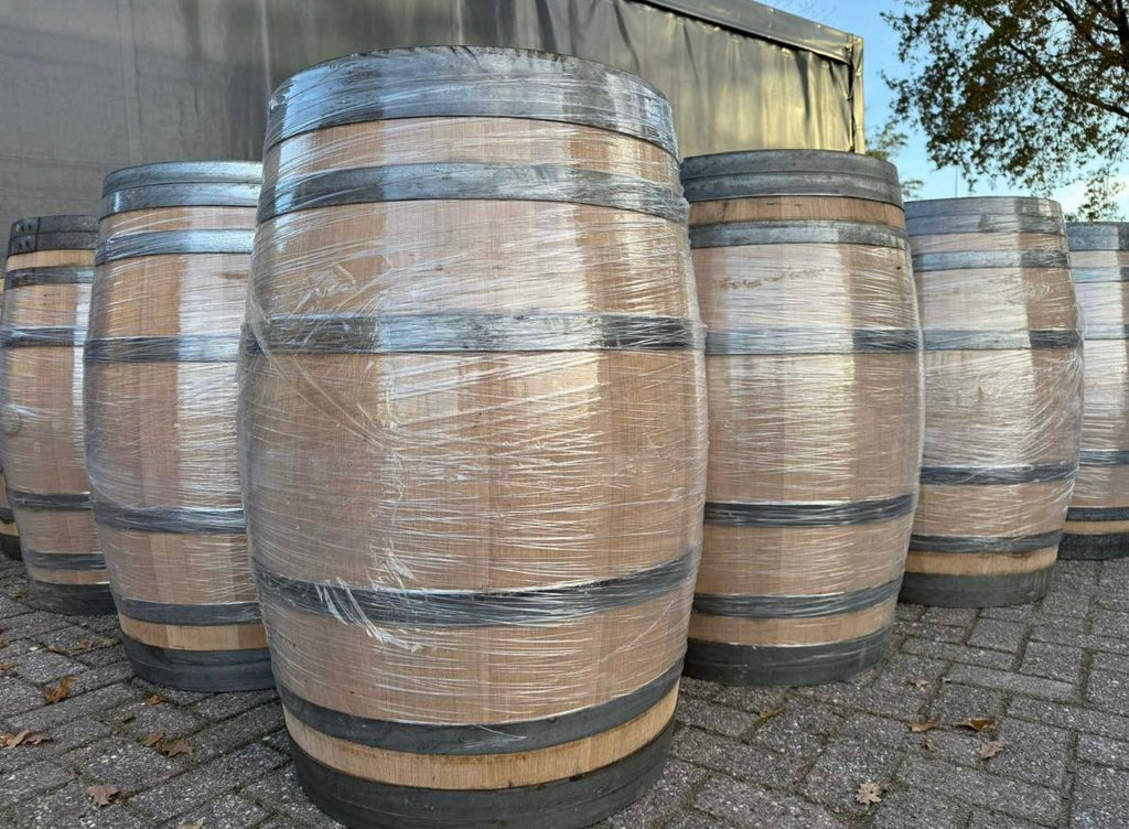 Houten wijnvat 225L - set van 3st